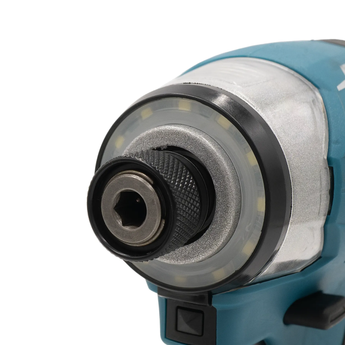 Мощный аккумуляторный импульсный винтоверт PROFI-TEC PID1820BL POWERLine: с АКБ 2шт-20V 2Ah, набор бит