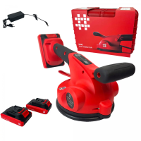 Мощная аккумуляторная вибрационная присоска Shijing Digital 9392 : с АКБ 2-шт 21V 2.0 Ah + ЗП (9392)