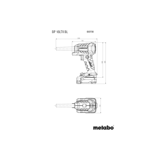Повітродувка акумуляторна METABO BP 18 LTX BL (18В/каркас)