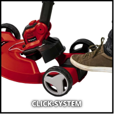 Профессиональный аккумуляторный триммер Einhell GE-CT 18/28 Li TC-Solo : без АКБ и ЗУ (3411212)