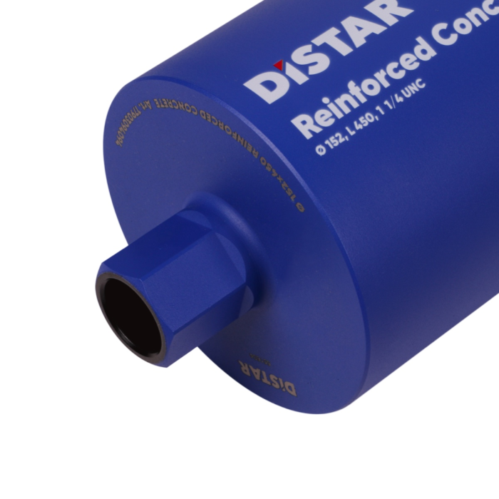 Профессиональное алмазное сверло Distar DDS-W 152x450x1 1/4 UNC Reinforced concrete (17903094094)