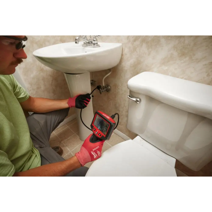 Профессиональная инспекционная камера MILWAUKEE AIC2 : ЖК-экран 4.3 дюйма (4933480738)