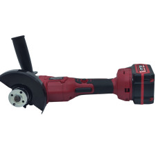 Мощная аккумуляторная болгарка Edon UAG-21A (акум 4.0Ah 21V 2шт и зарядка)