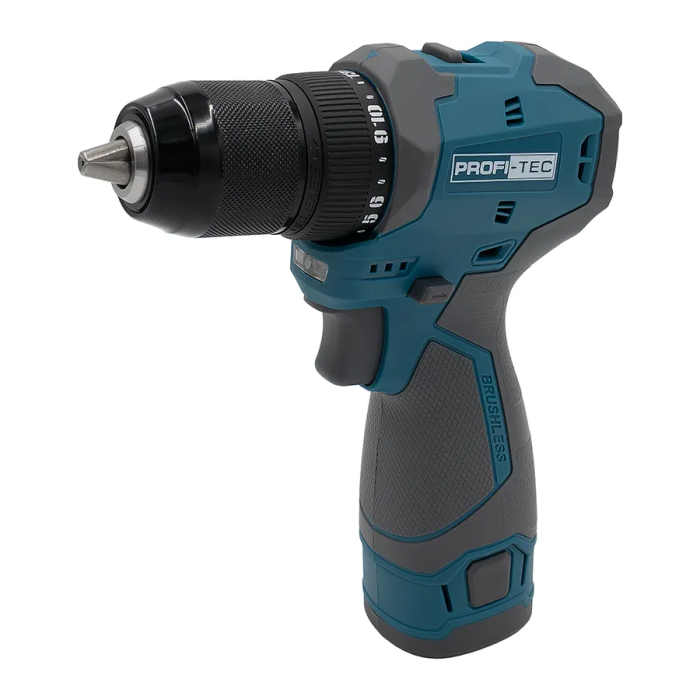 Мощный аккумуляторный шуруповерт PROFI-TEC PPCD5516: с АКБ 2 шт-16V х 2.0 Ah (007152)