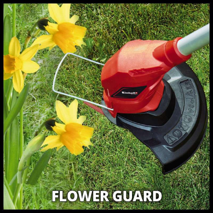 Мощный аккумуляторный триммер Einhell GC-CT 18/24 Li - Solo : с АКБ 18V 4 Аh+ЗУ