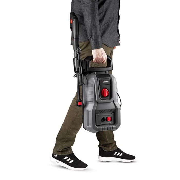 Мощная мойка высокого давления (керхер) INTERTOOL DT-1512: 1200 Вт, макс. 6.5 л/мин, 70-100 бар