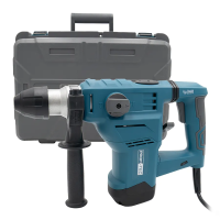 Мощный ударный перфоратор PROFI-TEC RH1500P5 : 1500 Вт, 5 Дж, набор буров (007084)