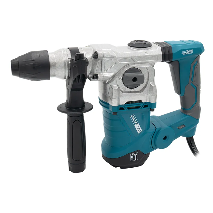 Мощный ударный перфоратор PROFI-TEC RH1700P7 IndustrialLine: 1700 Вт, 7 Дж, набор буров (007085)