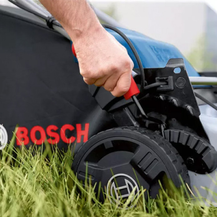 Профессиональная аккумуляторная газонокосилка Bosch GRA 18V2-46 Professional с АКБ 2шт-18V 5Ah GAL 1880 CV