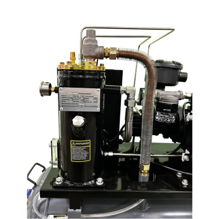 Винтовой воздушный компрессор 100 л GTM DLG3V 380 масляный : 100л, 380B, 3 кВт, 350 л/мин