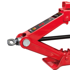 Домкрат винтовой ромбовидный 2т GTM T10202-GS+H07: высота подъема 395 мм, грузоподъемность 2т (32924)