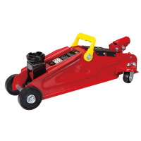 Домкрат подкатный 2т GTM T820050R гидравлический с поворотной ручкой: грузоподъемность 2т (32764)