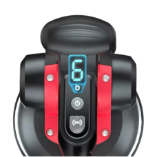 Потенциальная аккумуляторная вибратическая присоска SHIJING 21В 140 мм: с АКБ 21В 2,0 Ач + ЗП (9395-1)