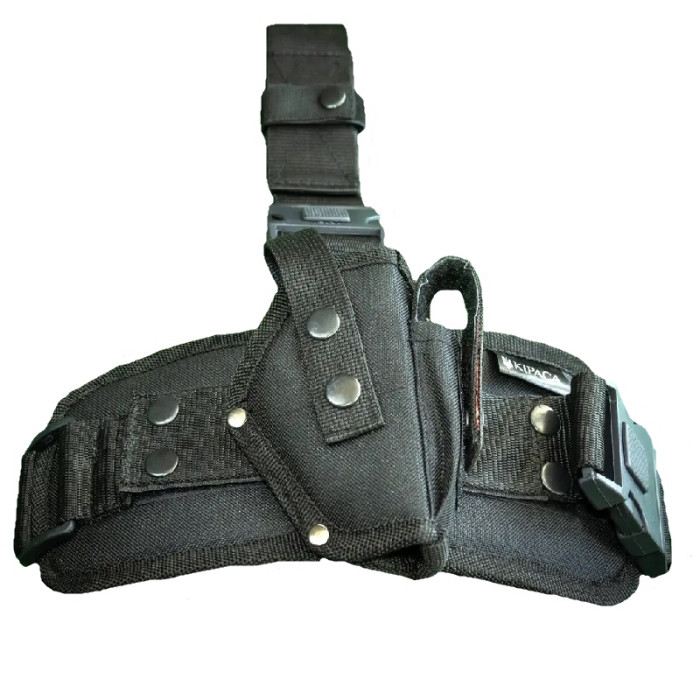 Кобура на бедро для ПМ кордура Kirasa черная (KI282)