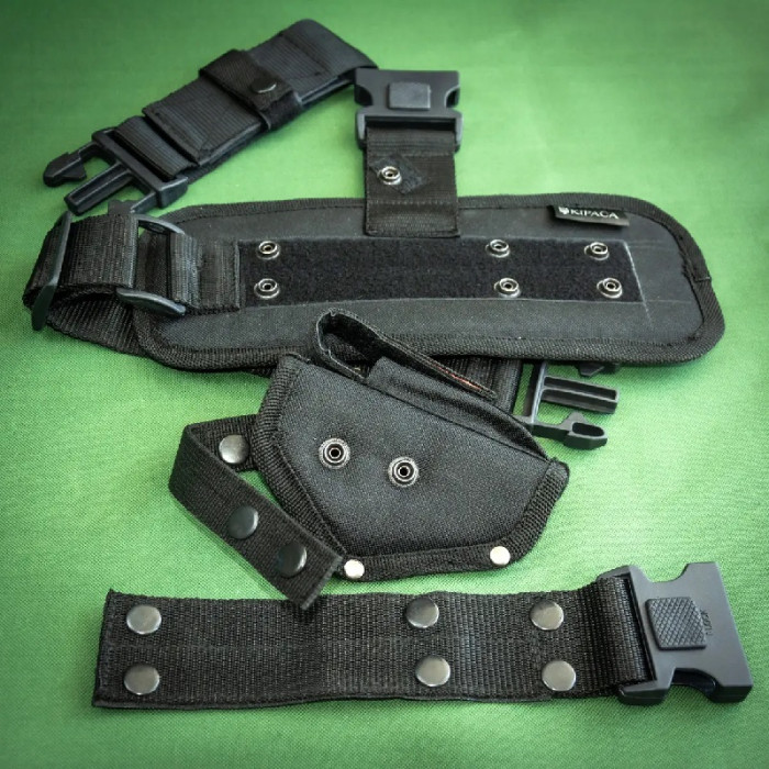 Кобура на бедро для ПМ кордура Kirasa черная (KI282)