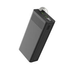 Power Bank Aspor A306 Fast Charge 30000mAh (USB-C/USB/Type-C/Lightning/22.5W)- чорний (900124)