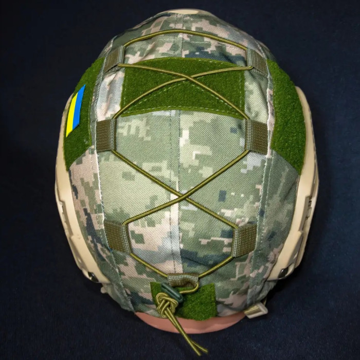 Кавер Kirasa на безухий шлем пиксель (KI602)