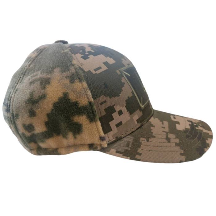 Зимова кепка на флісі герб Ranger піксель (RA8949)