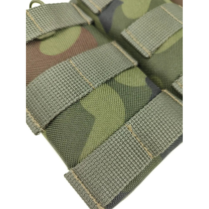 Подсумок для 3 магазинов универсальный АК мультикам (LE2206)