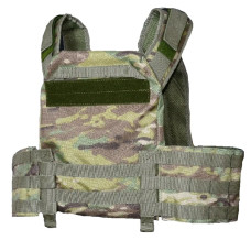 Плитоноска тактическая кордура Kirasa мультикам(KI104)