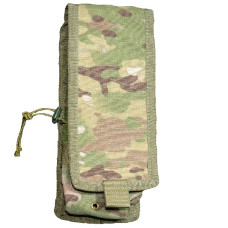 Подсумок для АК двойной закрытого типа кордура Kirasa мультикам (Арт KI226)