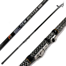 Вудка карбонова NEW HUNTER з кільцями 4м CARBON (GL5868)