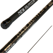 Вудка карбонова NEW HUNTER з кільцями 6м CARBON (GL5869)