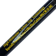 Вудка карбонова Mikado Princess без кілець 6м Carbon (GL5837)