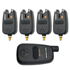 Набір сигналізаторів GLADIATOR RF298 4+1 Black з пейджером