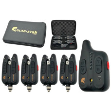 Набір сигналізаторів GLADIATOR RF1118 4+1 Black з пейджером