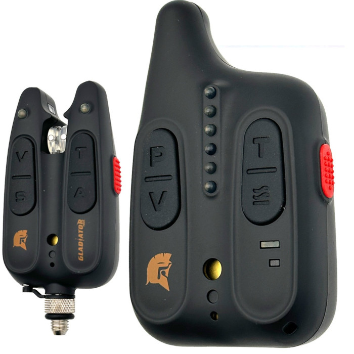Набір сигналізаторів GLADIATOR RF1118 4+1 Black з пейджером
