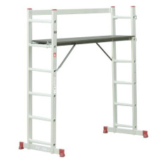 Драбина-поміст, 2×6 сходинок, алюміній, 150 кг