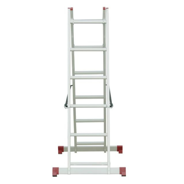 Драбина-поміст, 2×6 сходинок, алюміній, 150 кг