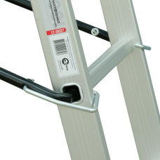 Драбина-поміст, 2×6 сходинок, алюміній, 150 кг