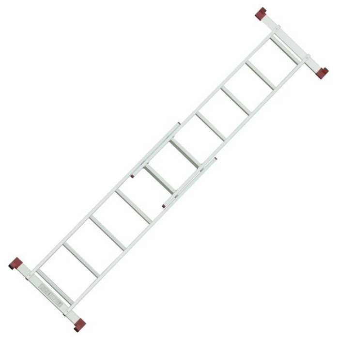 Драбина-поміст, 2×6 сходинок, алюміній, 150 кг