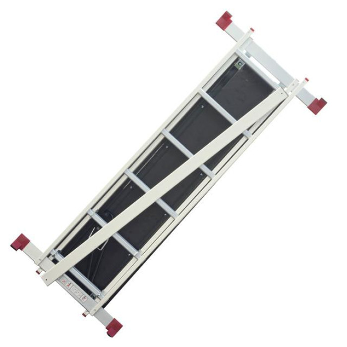 Драбина-поміст, 2×6 сходинок, алюміній, 150 кг