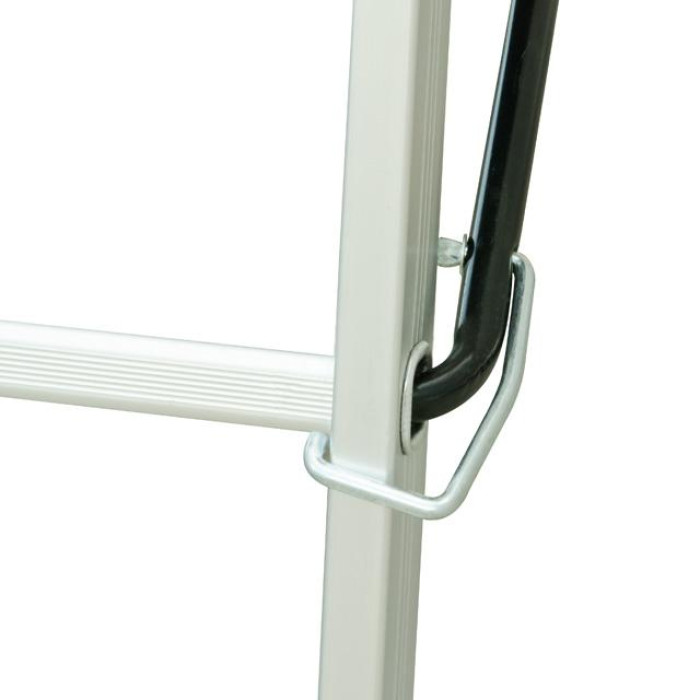 Драбина-поміст, 2×6 сходинок, алюміній, 150 кг