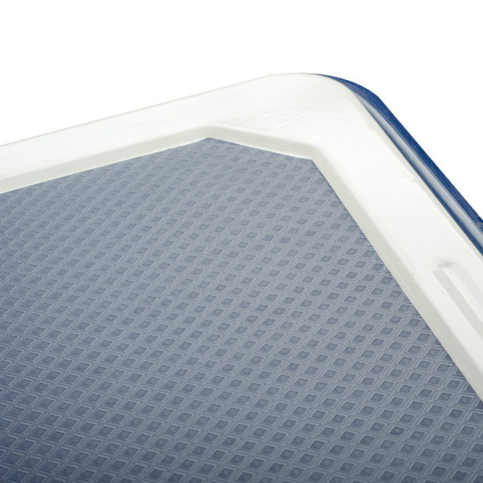 Візок ручний чотирьохколісний, 250 кг, 910×610×870 мм, колеса: 125 мм, сталевий