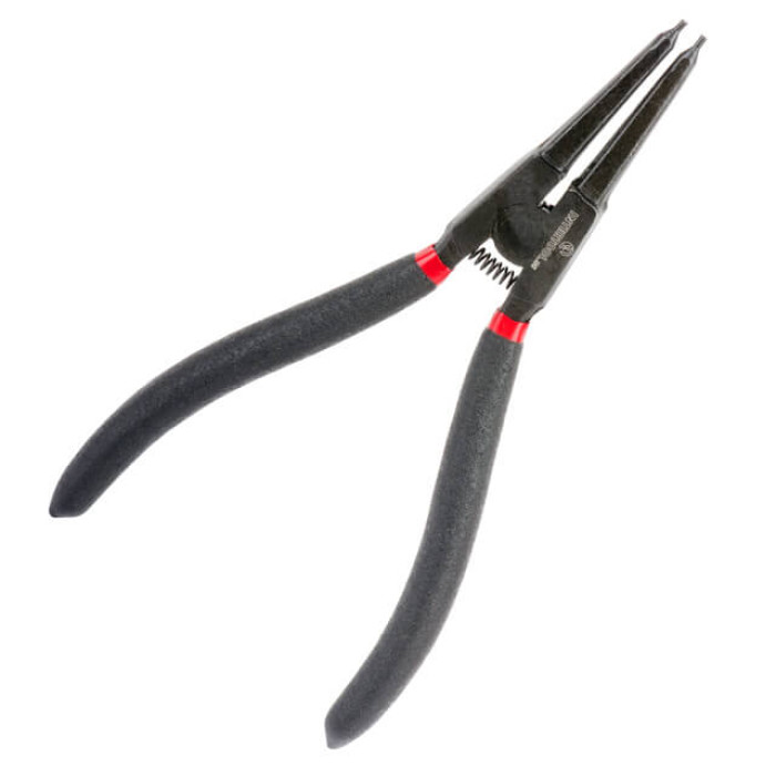 Набір щипців для зняття та встановлення стопорних кілець, 4 шт., 180 мм, 40 Cr-V, фосфатовані.