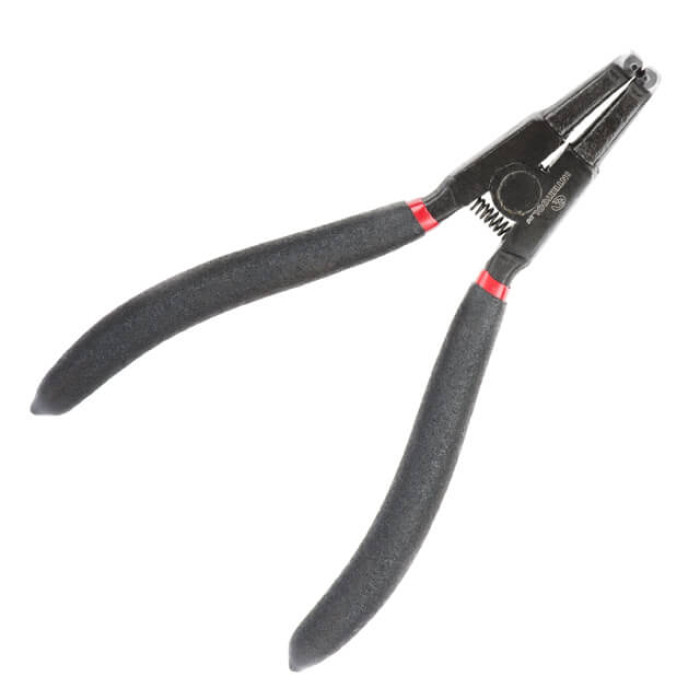 Набір щипців для зняття та встановлення стопорних кілець, 4 шт., 180 мм, 40 Cr-V, фосфатовані.