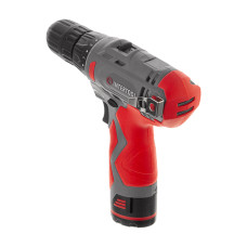 Дриль-шурупокрут акумуляторний 12 В, 30 Nm, 0-350/0-1300 об/хв., 0.8-10 мм, 1.5 Аг