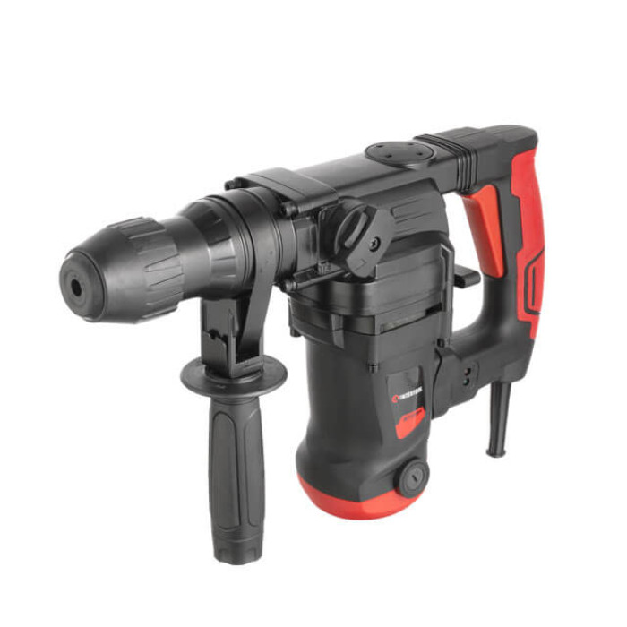 Перфоратор 1250Вт, 3 режими, 0-800 об/хв, 0-3900 уд/хв, 4 Дж, регулювання обертів