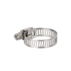 Хомут нержавіюча сталь, 8 мм, Ø - 14-27 мм