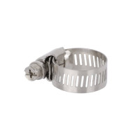 Хомут нержавіюча сталь, 12,7 мм, Ø - 16-25 мм