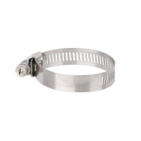 Хомут нержавіюча сталь, 12,7 мм, Ø - 27-51 мм