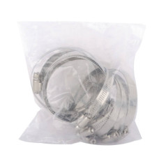 Хомут нержавіюча сталь, 12,7 мм, Ø - 65-89 мм