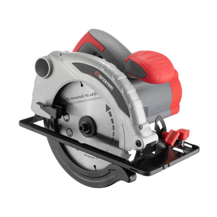 Пила дискова, 1,3 кВт, 5000 об/хв, кут 90-45°, глибина розпилу 41/57 мм, диск 185×20 мм