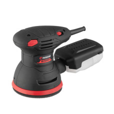 Шліфмашина эксцентрикова, 0,3 кВт, 5000-12000 об/хв, 125 мм, хід ексцентрика 2 мм, STORM