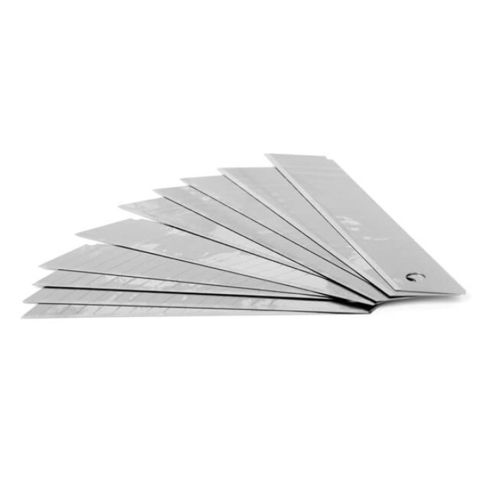 Комплект лез сегментних, 18 мм, 14 сегментів, 10 шт.