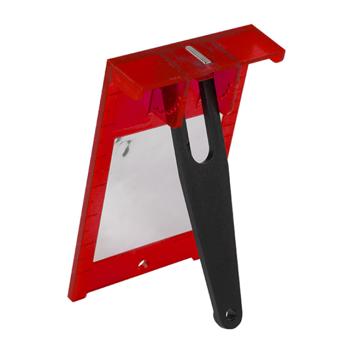 Мішень + окуляри для лазерного рівня, для червоного лазера